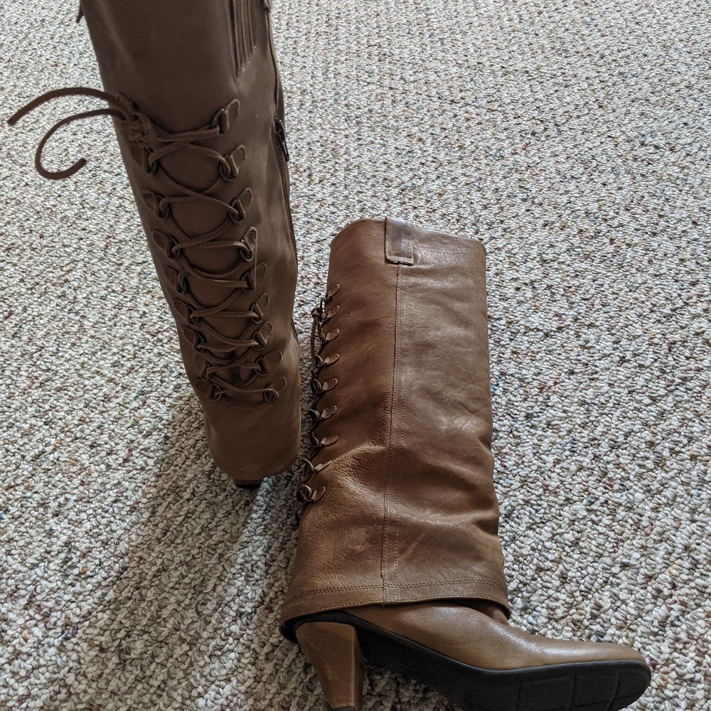 Gentle Souls lace up boots